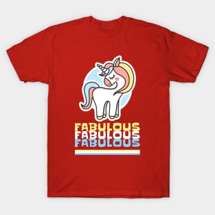 Fabulous unicorn T-Shirt